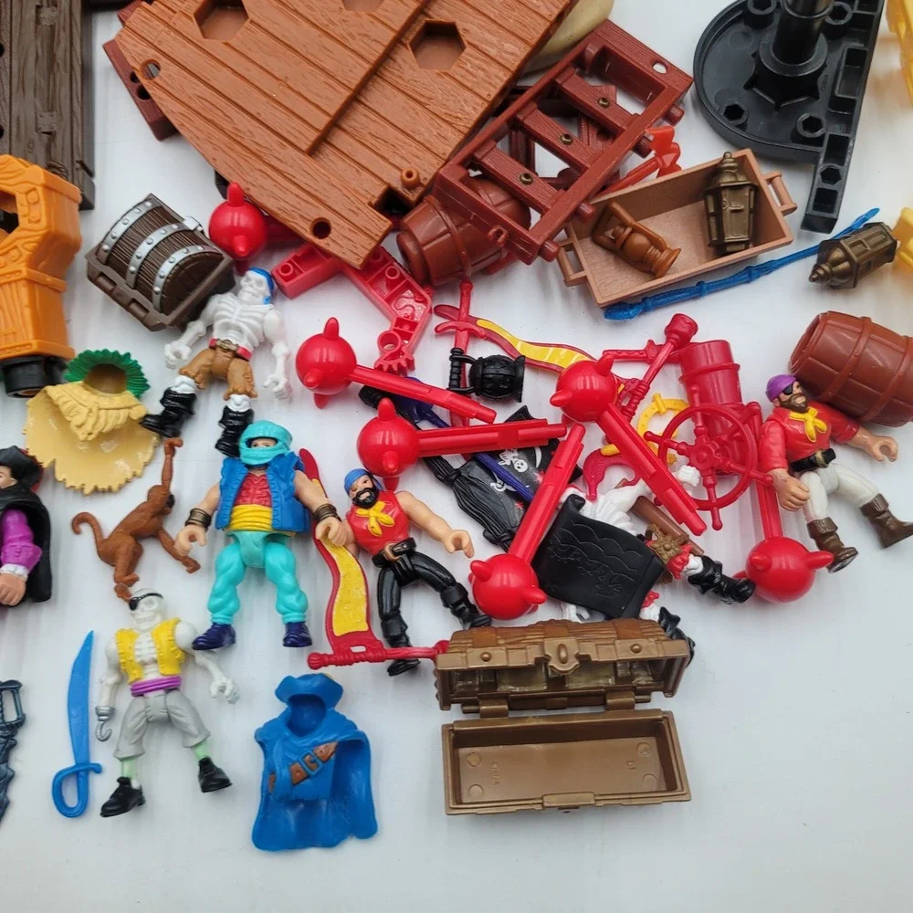 Fisher Price‎ Imaginext Pirate Raider Ship & Buccaneer Bay Playset Lot Kids Toy